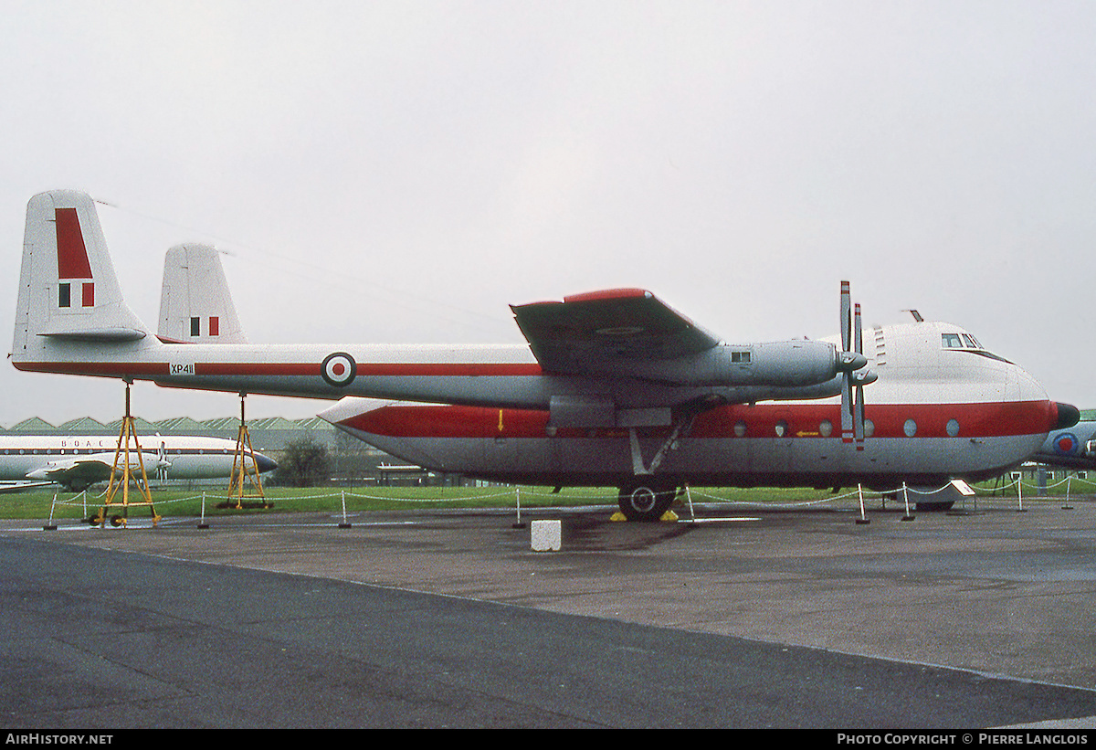 Aircraft Photo of XP411 | Armstrong Whitworth AW-660 Argosy T.1 | UK - Air Force | AirHistory.net #315453