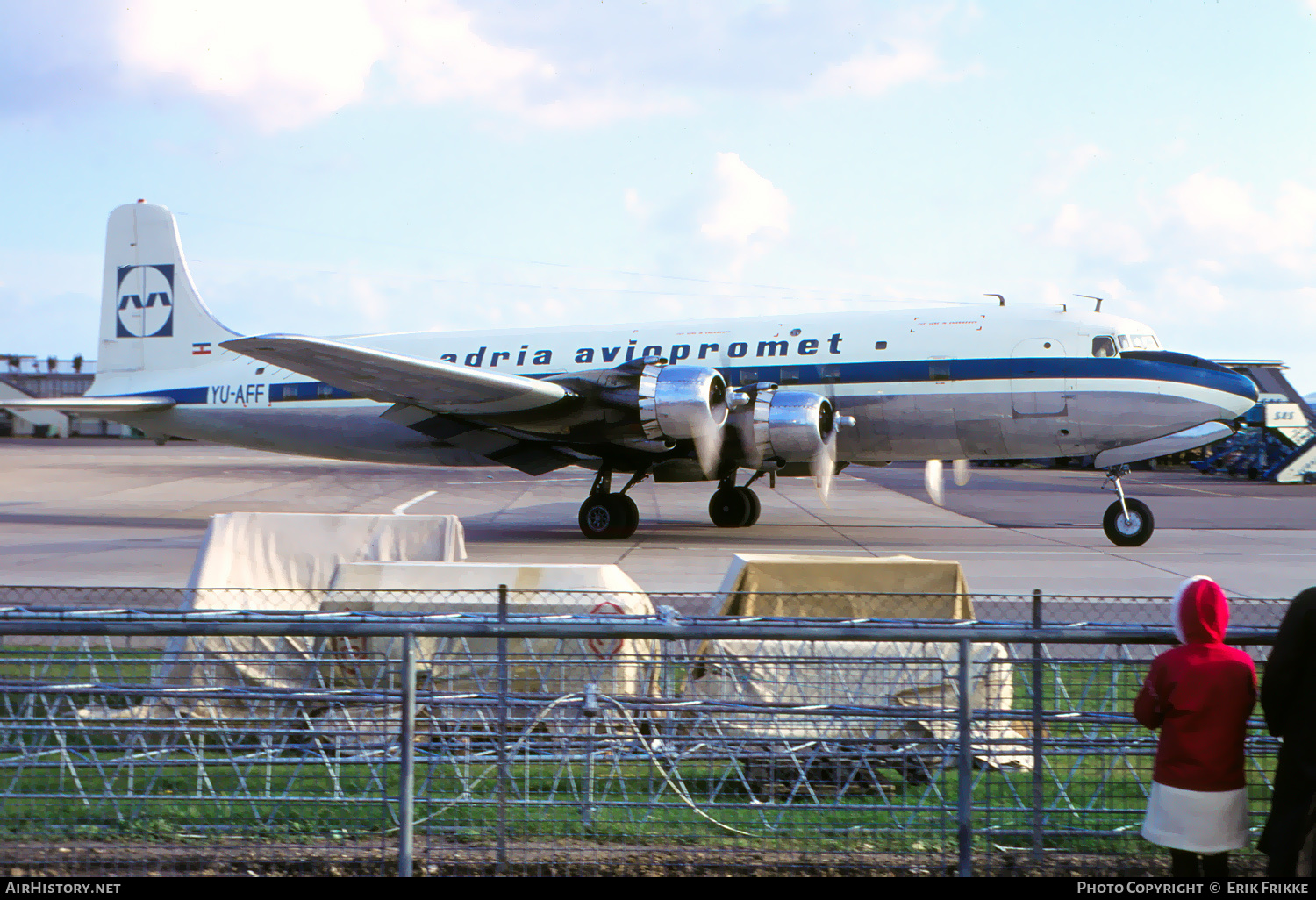 Aircraft Photo of YU-AFF | Douglas DC-6B | Adria Airways | AirHistory.net #315468