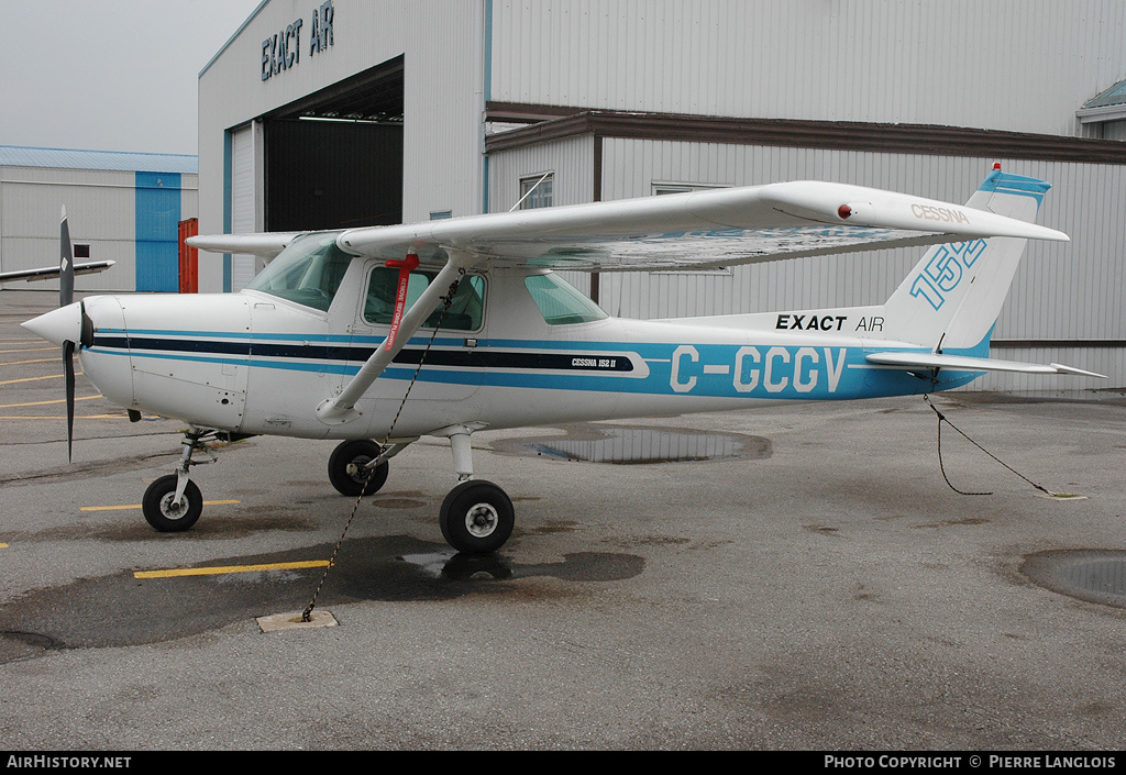 Aircraft Photo of C-GCGV | Cessna 152 | Exact Air | AirHistory.net #315469