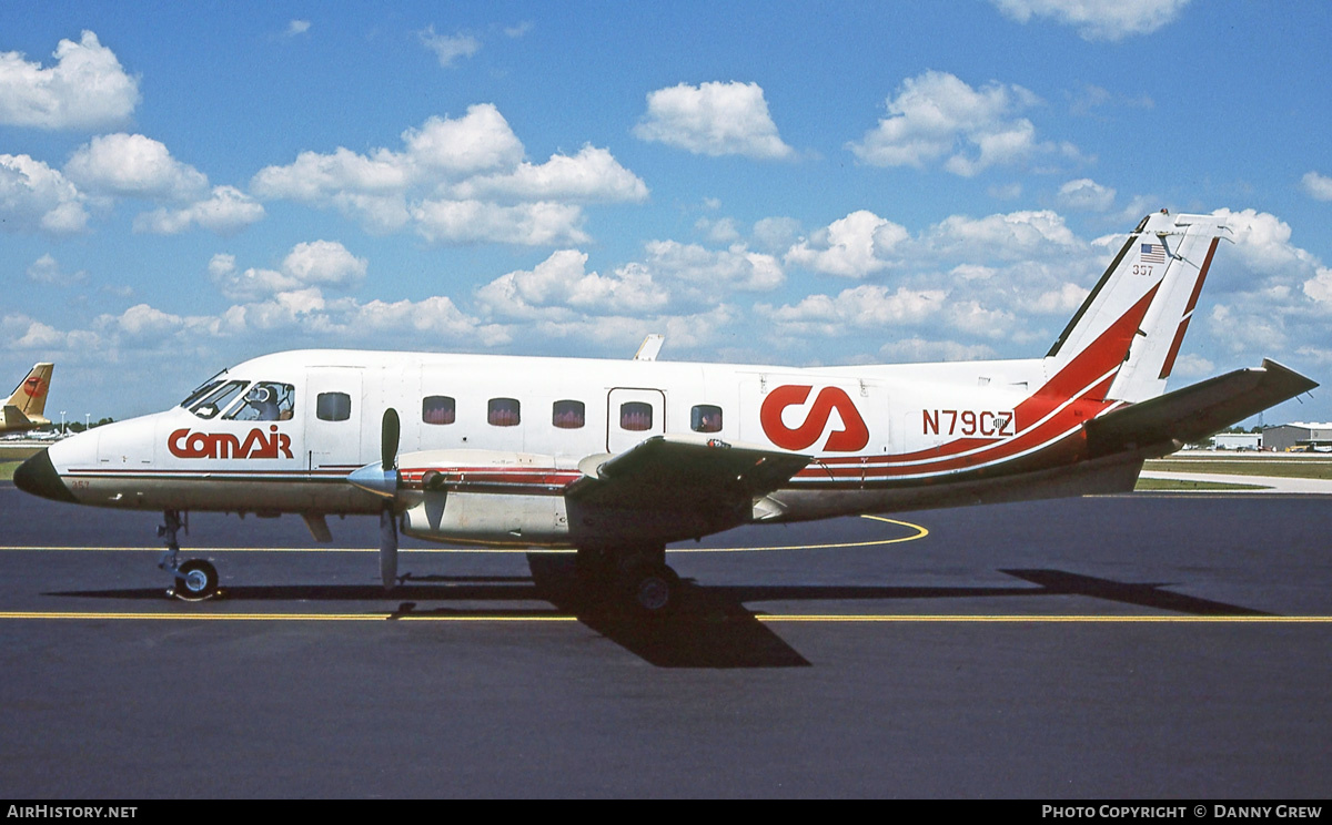 Aircraft Photo of N79CZ | Embraer EMB-110P1 Bandeirante | Comair | AirHistory.net #315470
