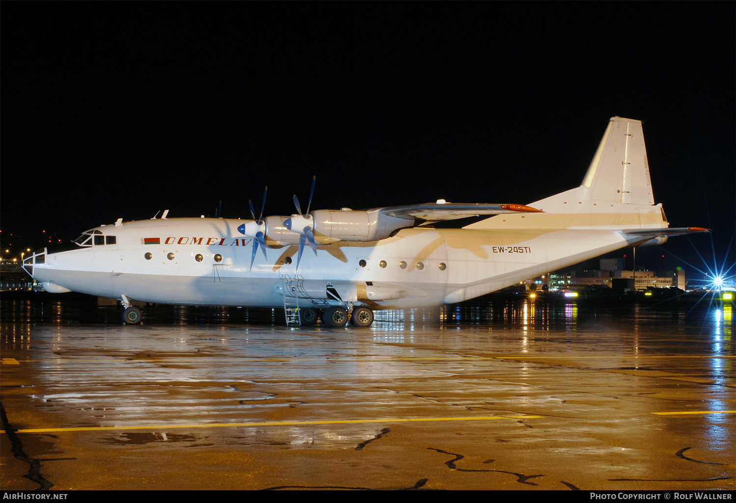 Aircraft Photo of EW-245TI | Antonov An-12BK | Gomelavia | AirHistory.net #315489