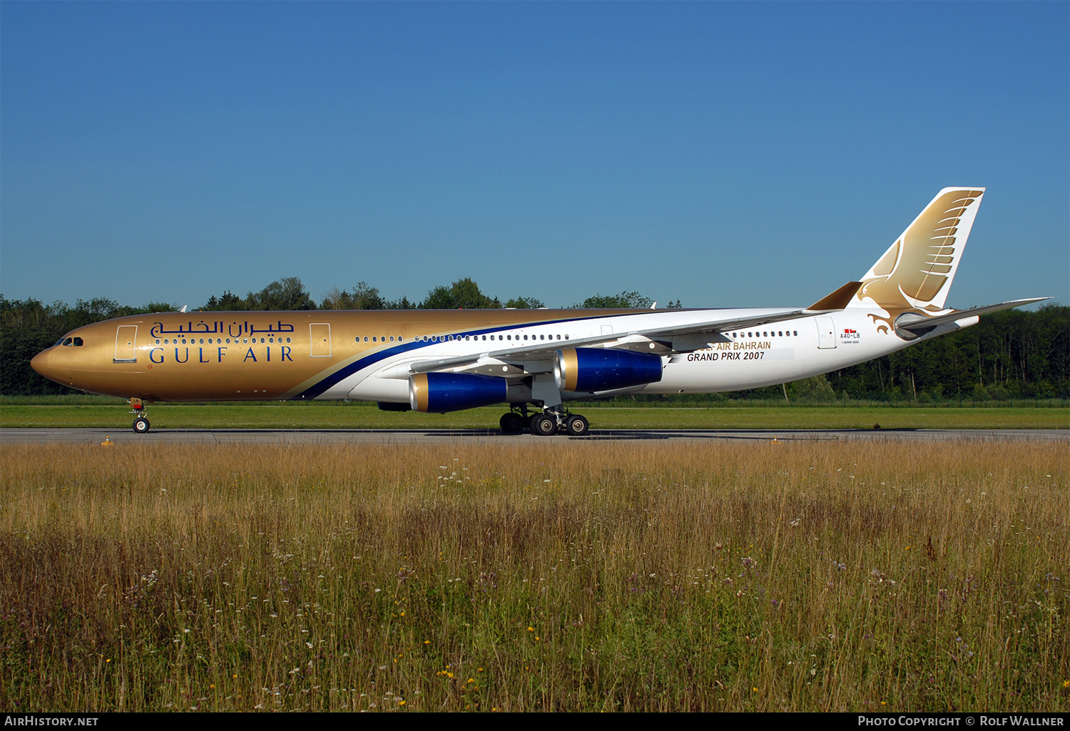 Aircraft Photo of A4O-LB | Airbus A340-312 | Gulf Air | AirHistory.net #315512