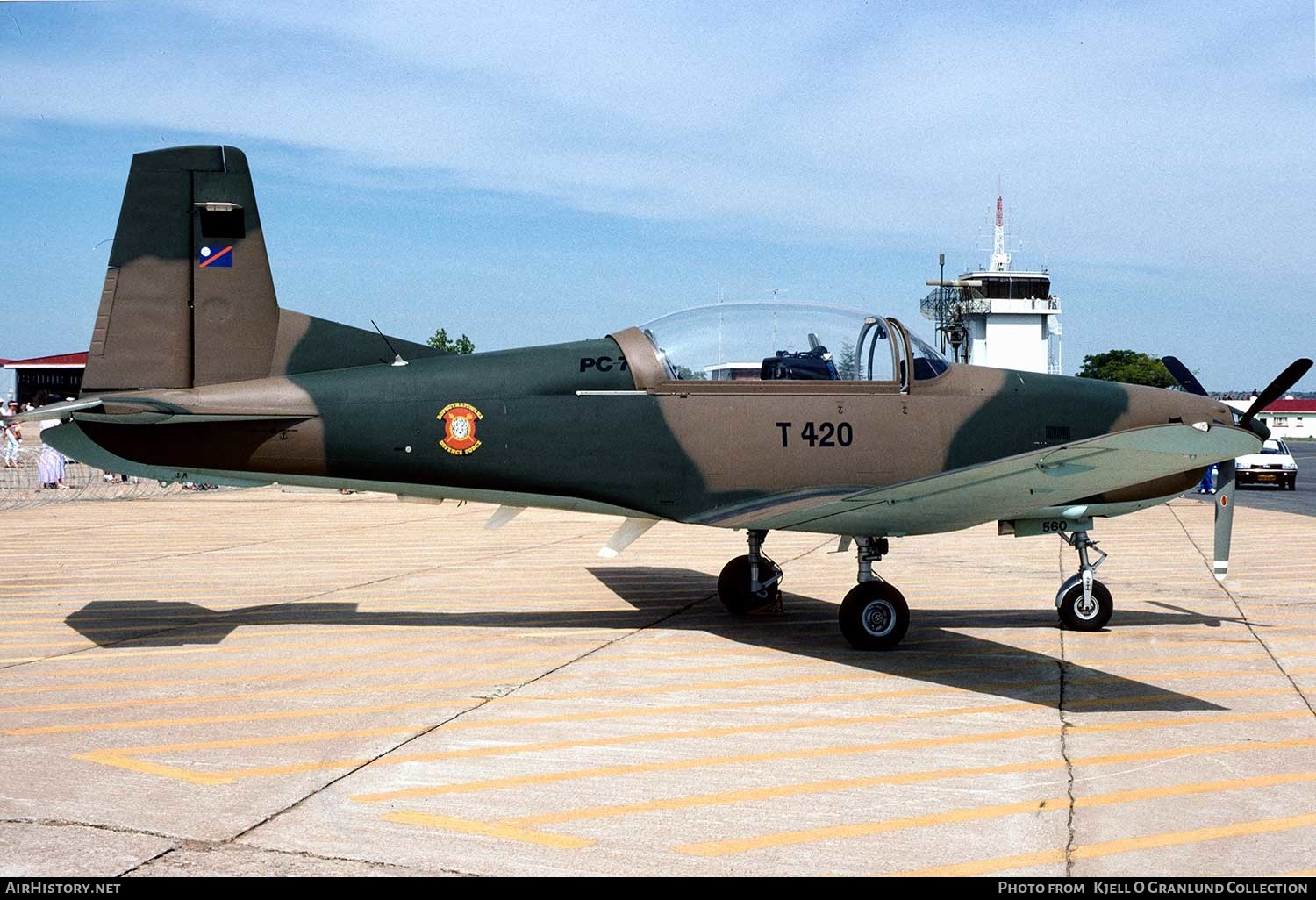 Aircraft Photo of T420 | Pilatus PC-7 | Bophuthatswana - Air Force | AirHistory.net #315533