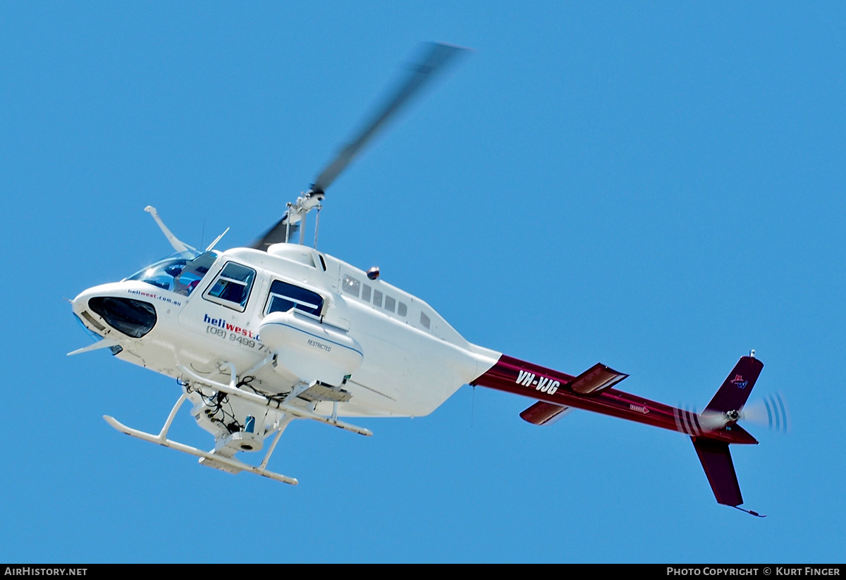 Aircraft Photo of VH-VJG | Bell 206B-2 JetRanger II | Heliwest Group | AirHistory.net #315535