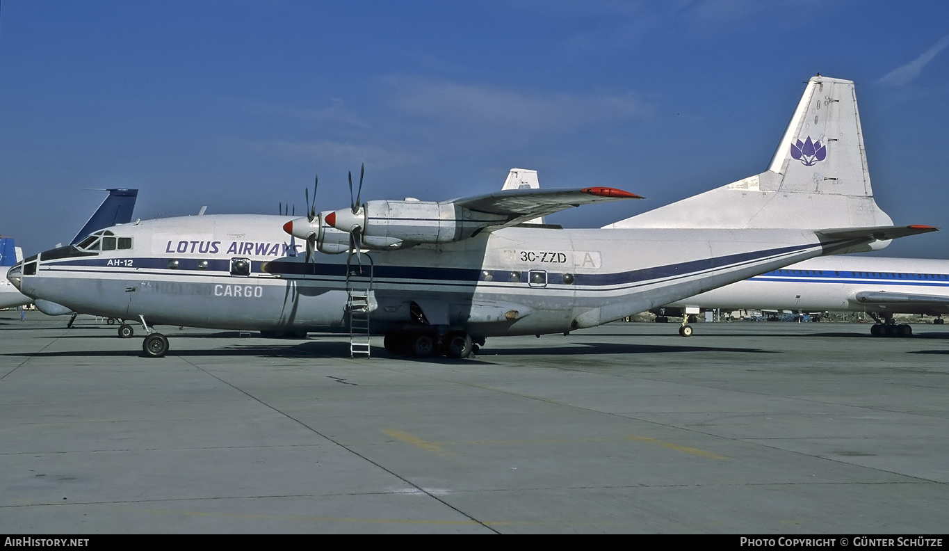 Aircraft Photo of 3C-ZZD | Antonov An-12B | Lotus Airways Cargo | AirHistory.net #315552