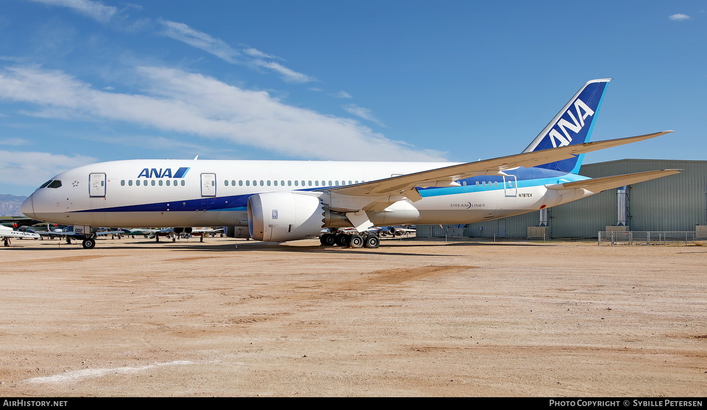 Aircraft Photo of N787EX | Boeing 787-8 Dreamliner | All Nippon Airways - ANA | AirHistory.net #315557