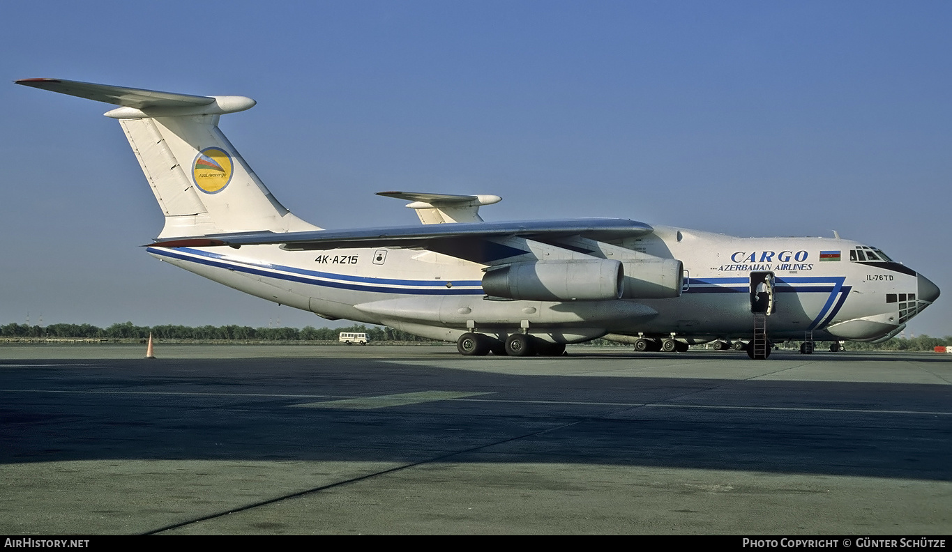 Aircraft Photo of 4K-AZ15 | Ilyushin Il-76TD | Azerbaijan Airlines - AZAL - AHY Cargo | AirHistory.net #315559