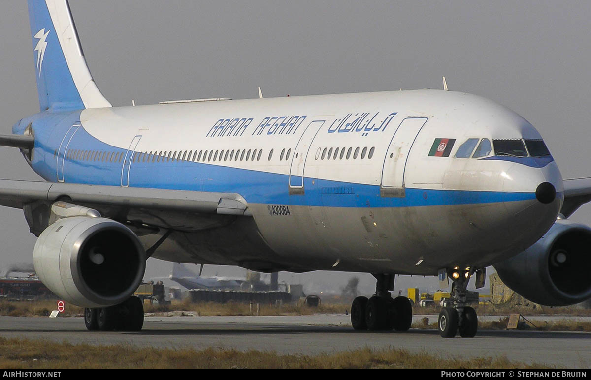 Aircraft Photo of YA-BAB | Airbus A300B4-203 | Ariana Afghan Airlines | AirHistory.net #315561