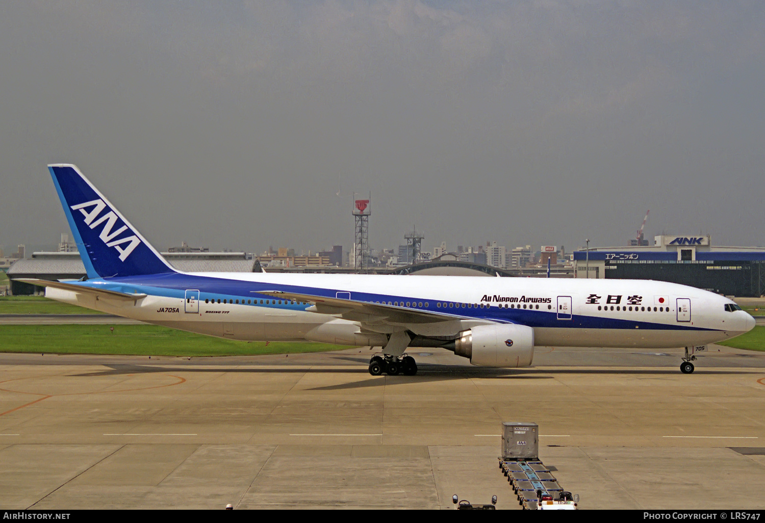 Aircraft Photo of JA705A | Boeing 777-281 | All Nippon Airways - ANA | AirHistory.net #315573