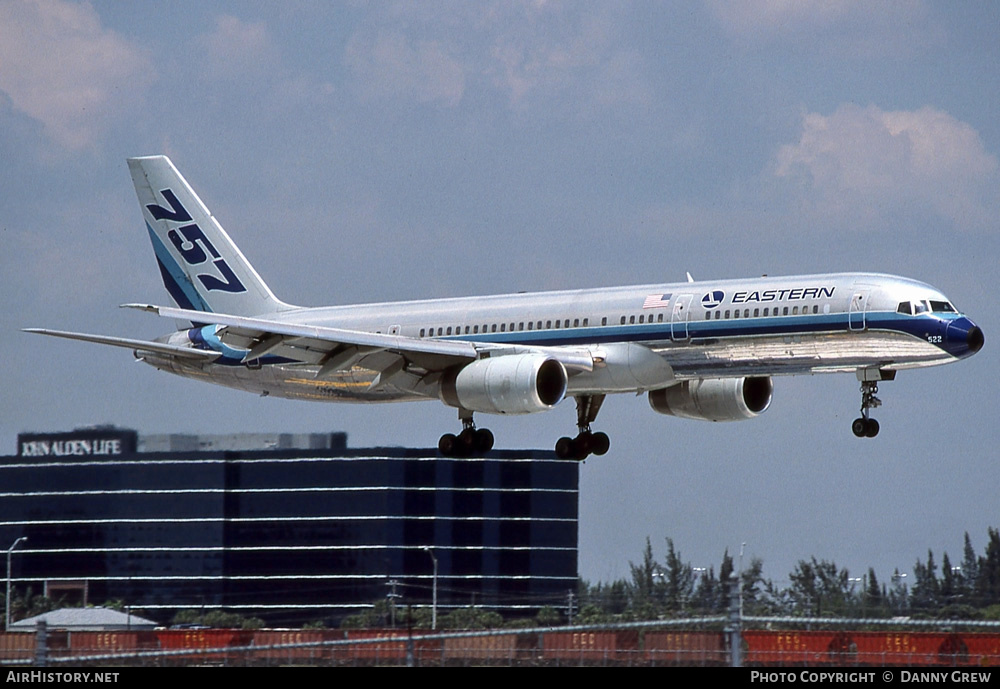 Aircraft Photo of N522EA | Boeing 757-225 | Eastern Air Lines | AirHistory.net #315581