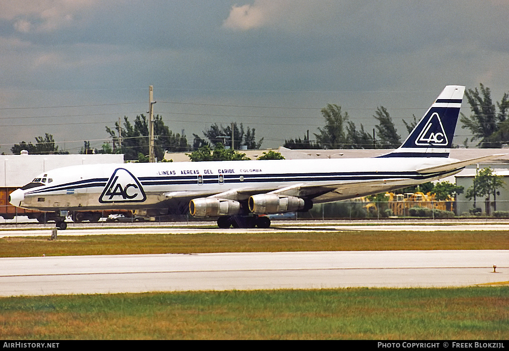 Aircraft Photo of HK-2632X | Douglas DC-8-54(F) | LAC - Líneas Aéreas del Caribe | AirHistory.net #315585