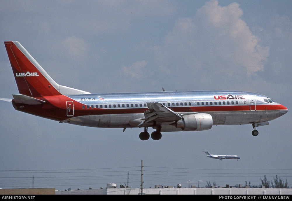 Aircraft Photo of N373US | Boeing 737-3B7 | USAir | AirHistory.net #315611