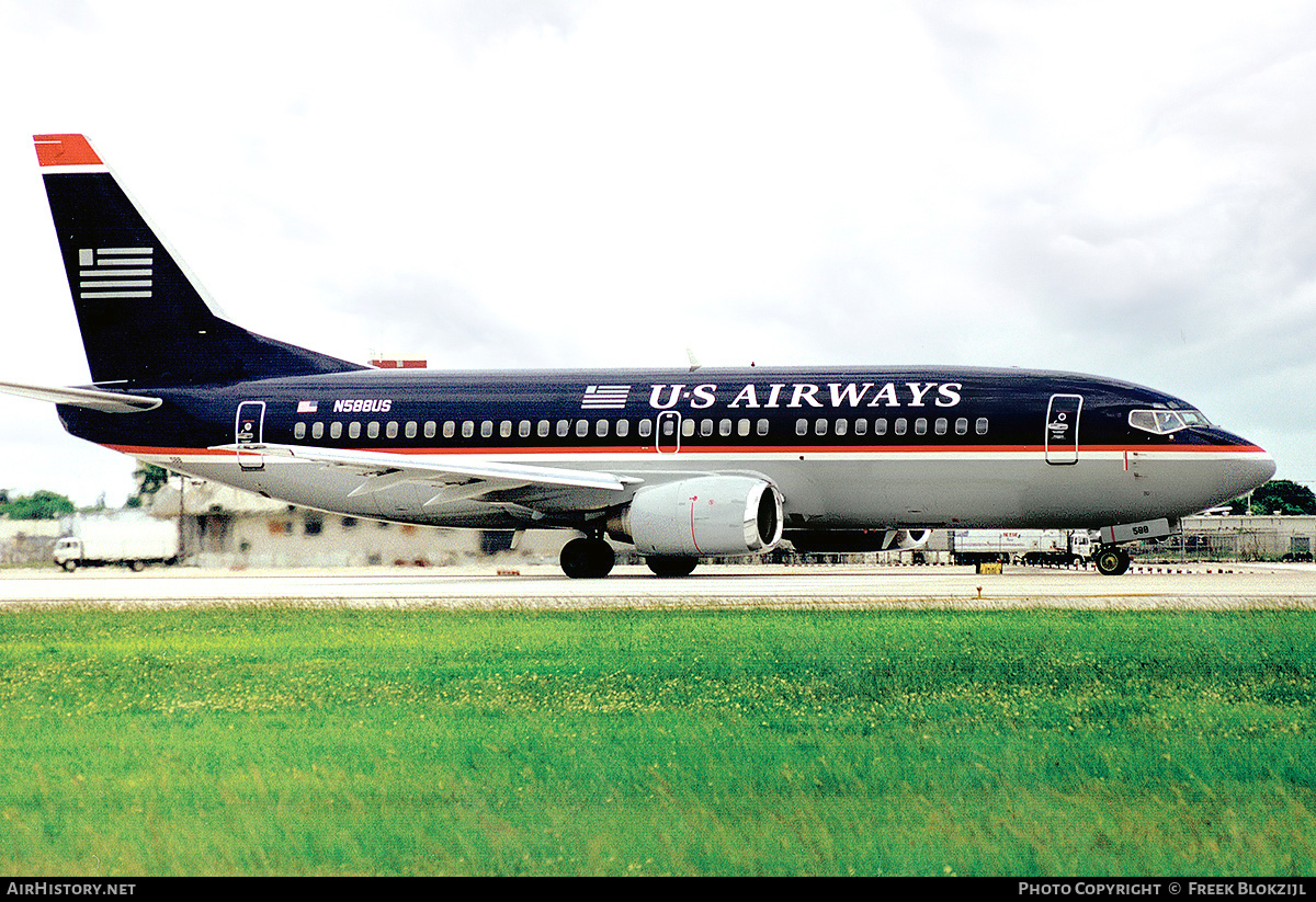 Aircraft Photo of N588US | Boeing 737-301 | US Airways | AirHistory.net #315614