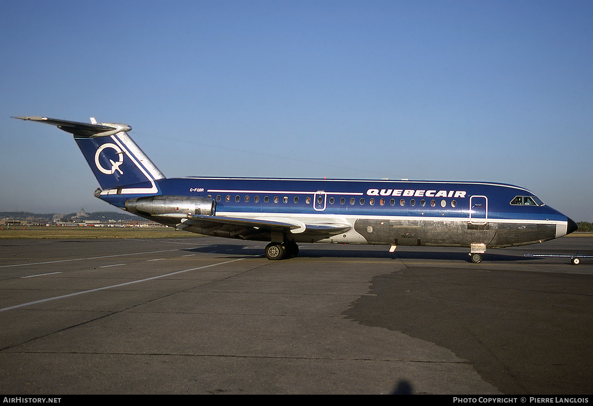 Aircraft Photo of C-FQBR | BAC 111-402AP One-Eleven | Quebecair | AirHistory.net #315628