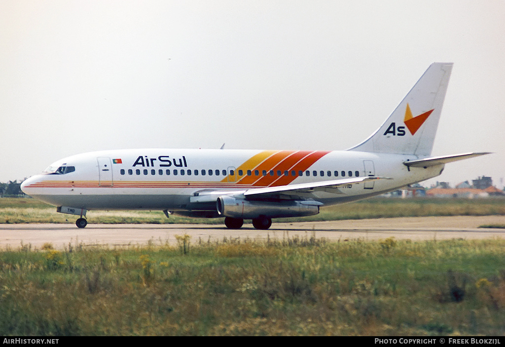 Aircraft Photo of CS-TMD | Boeing 737-2K5/Adv | Air Sul | AirHistory.net #315629