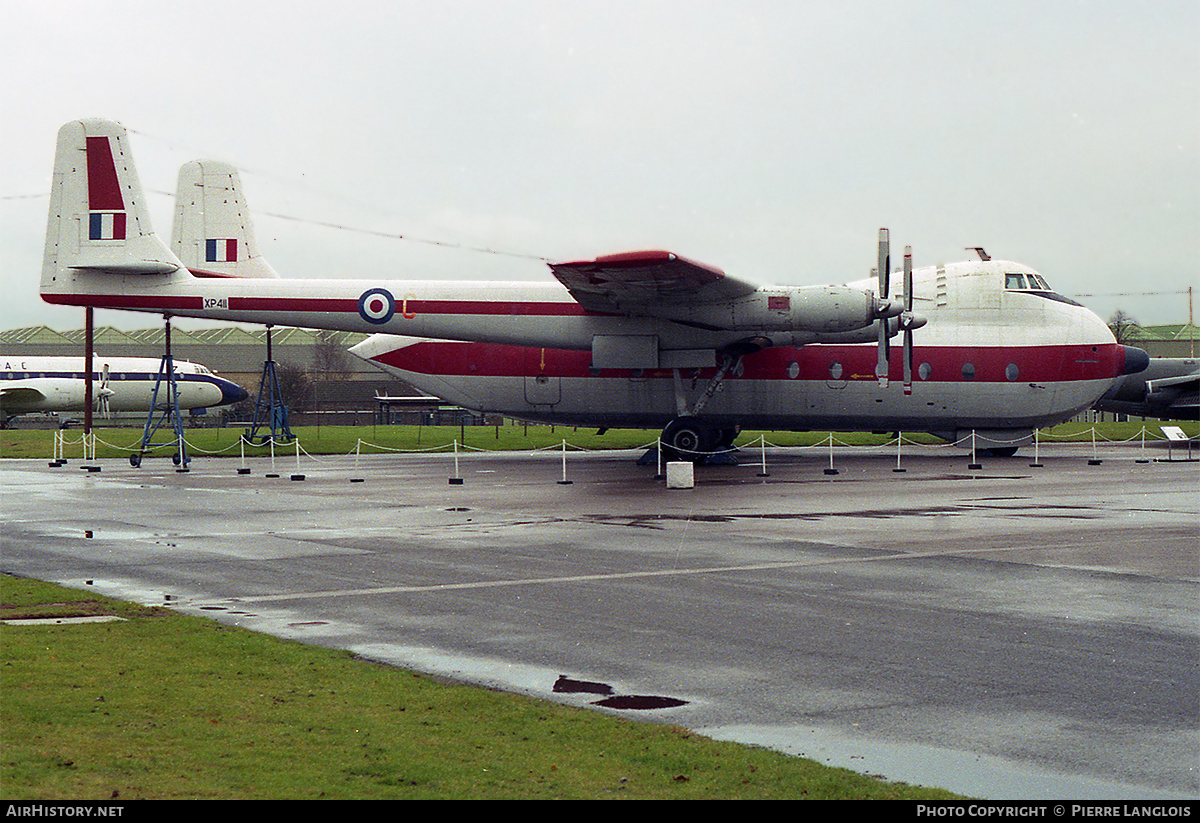 Aircraft Photo of XP411 | Armstrong Whitworth AW-660 Argosy T.1 | UK - Air Force | AirHistory.net #315634