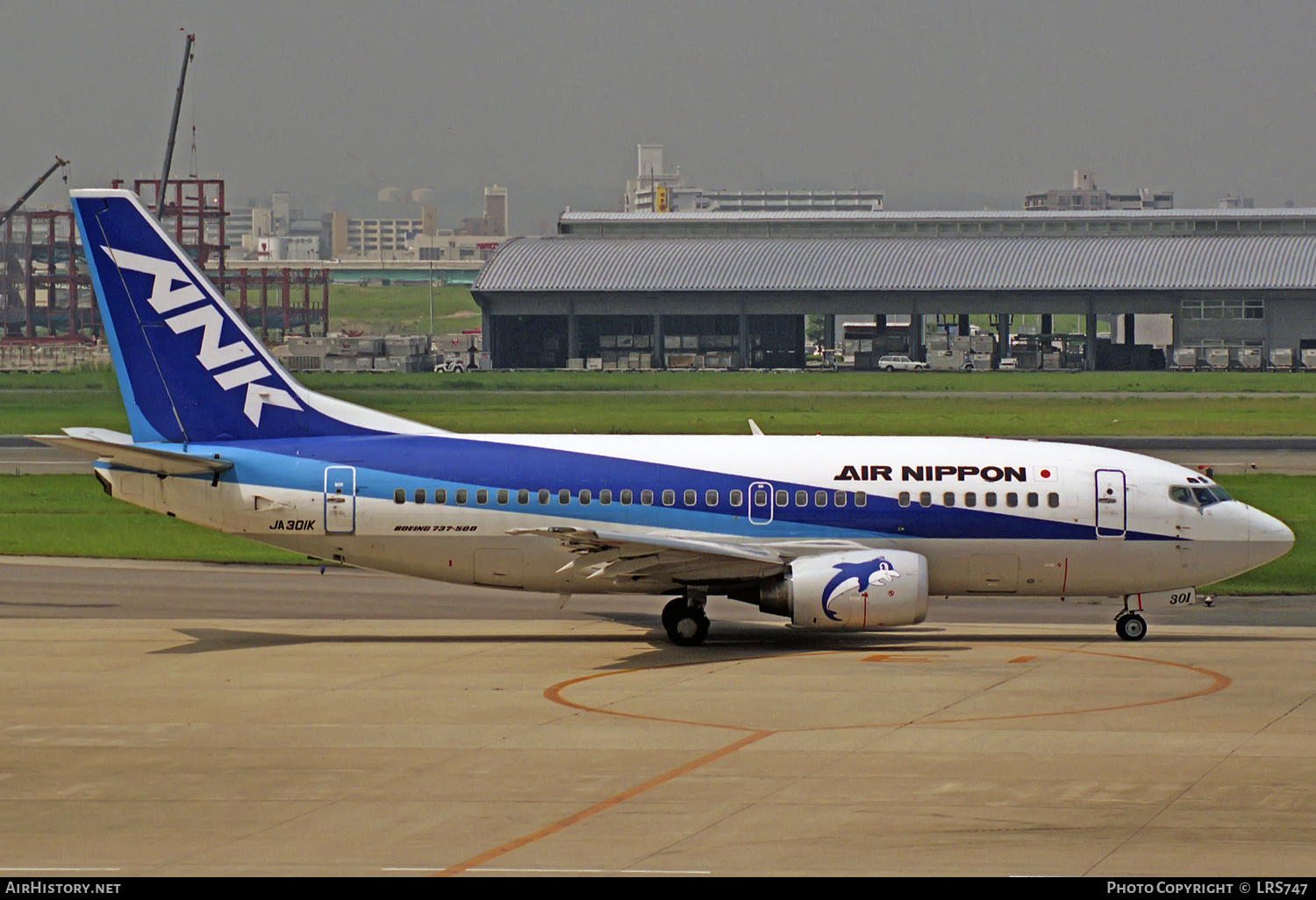 Aircraft Photo of JA301K | Boeing 737-54K | Air Nippon - ANK | AirHistory.net #315640