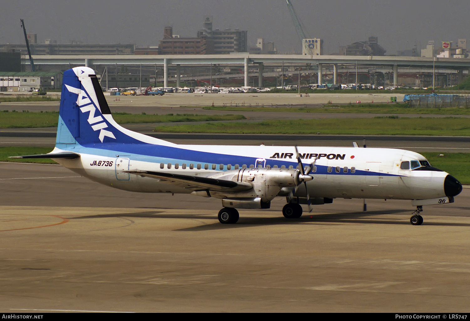 Aircraft Photo of JA8736 | NAMC YS-11A-213 | Air Nippon - ANK | AirHistory.net #315645