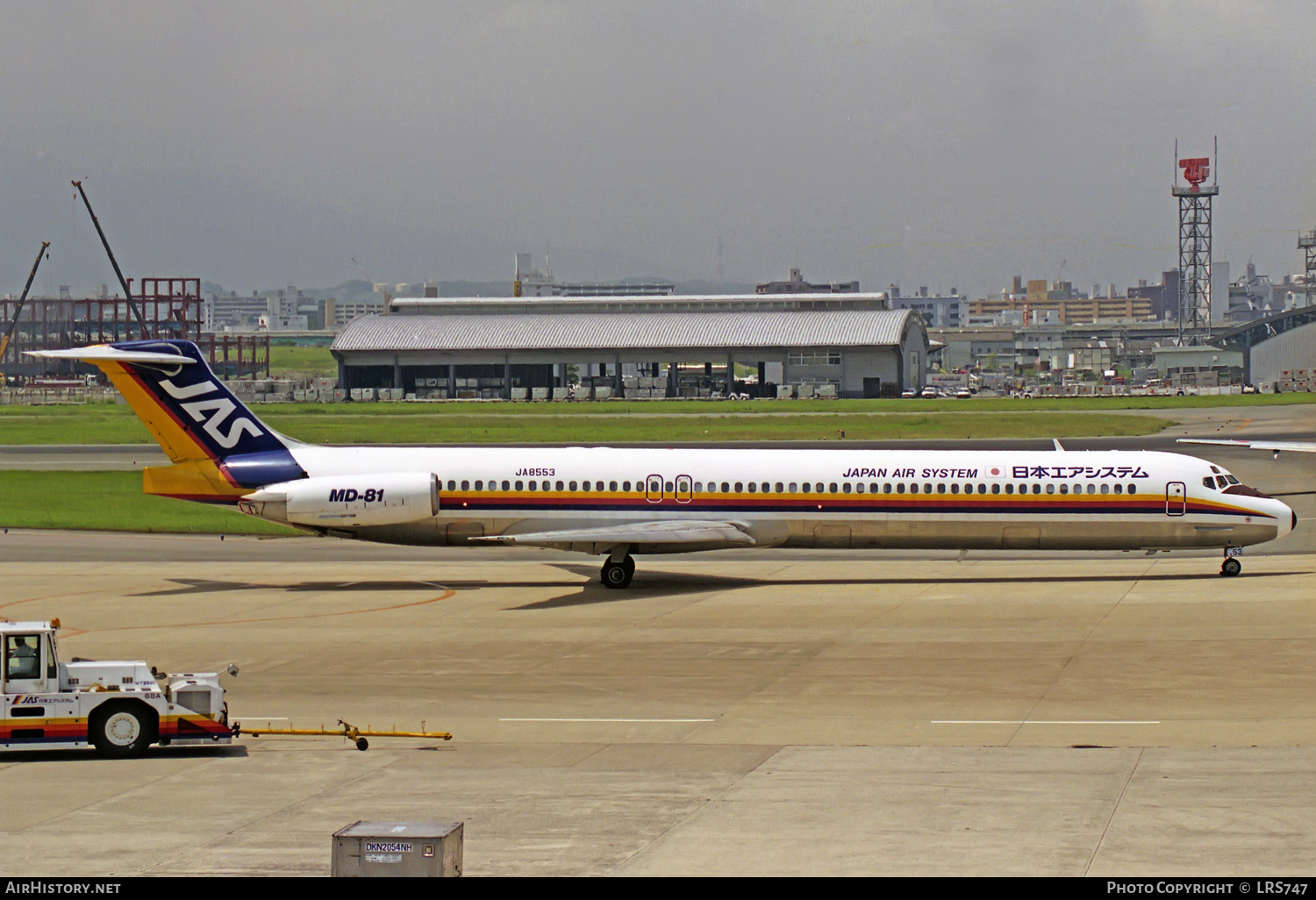 Aircraft Photo of JA8553 | McDonnell Douglas MD-81 (DC-9-81) | Japan Air System - JAS | AirHistory.net #315647