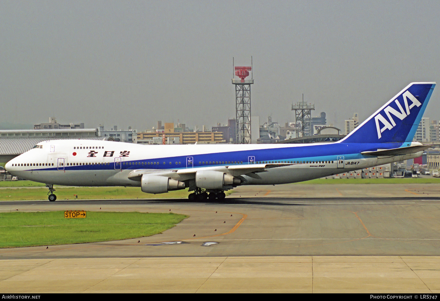 Aircraft Photo of JA8147 | Boeing 747SR-81 | All Nippon Airways - ANA | AirHistory.net #315655
