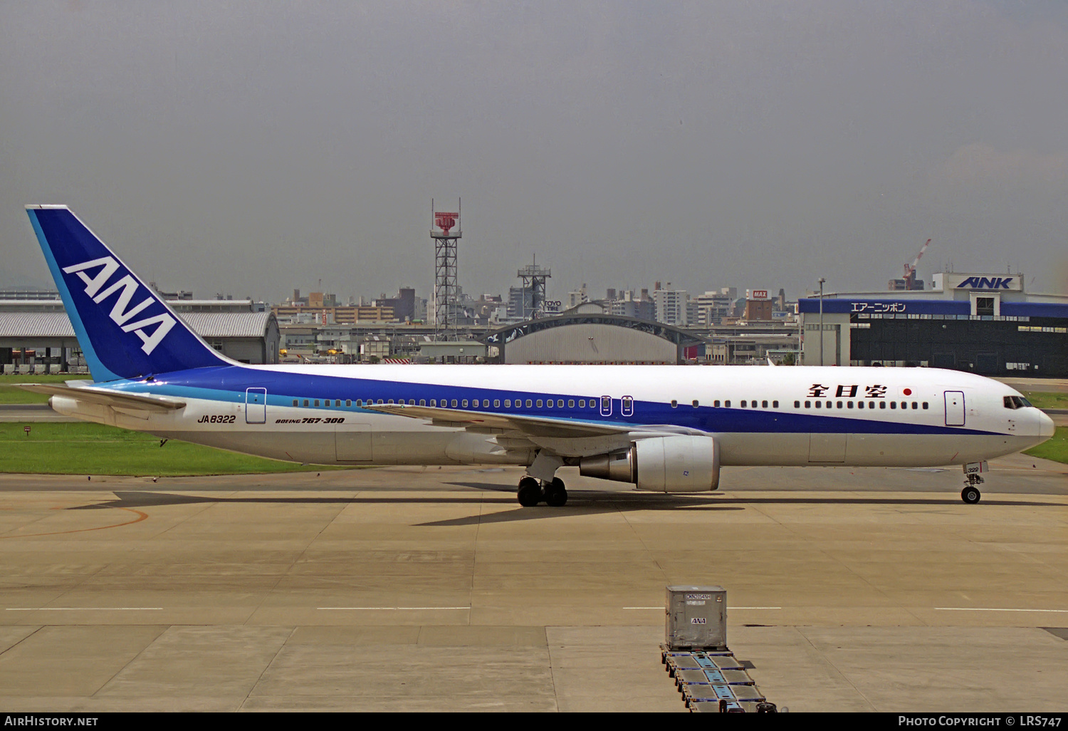 Aircraft Photo of JA8322 | Boeing 767-381 | All Nippon Airways - ANA | AirHistory.net #315656