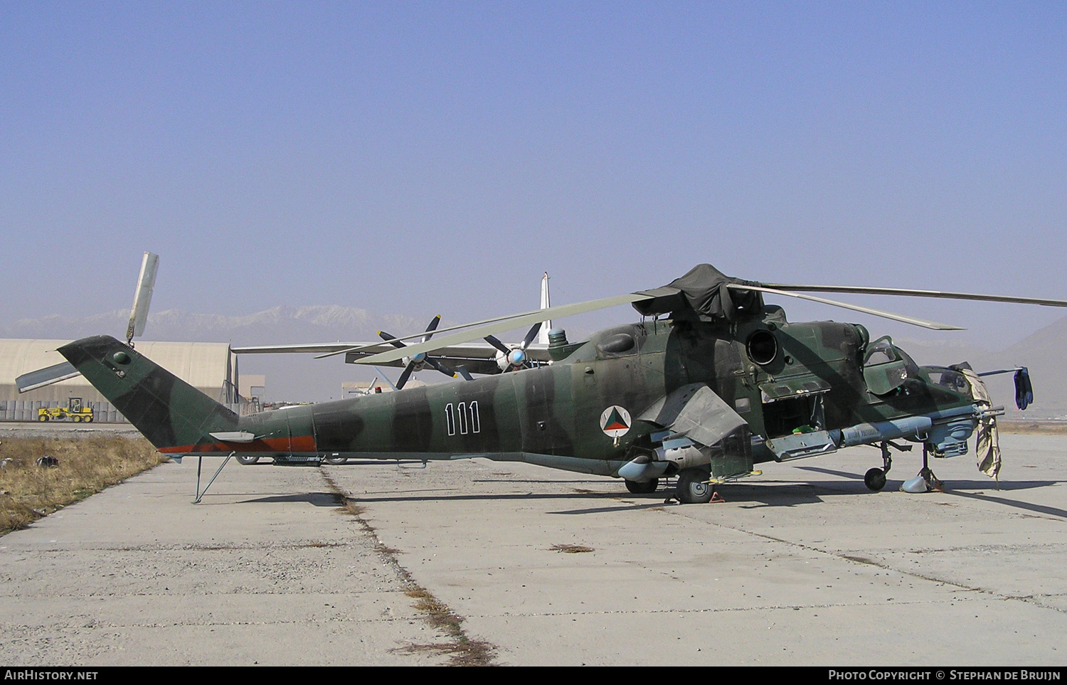 Aircraft Photo of 111 | Mil Mi-24P | Afghanistan - Air Force | AirHistory.net #315666