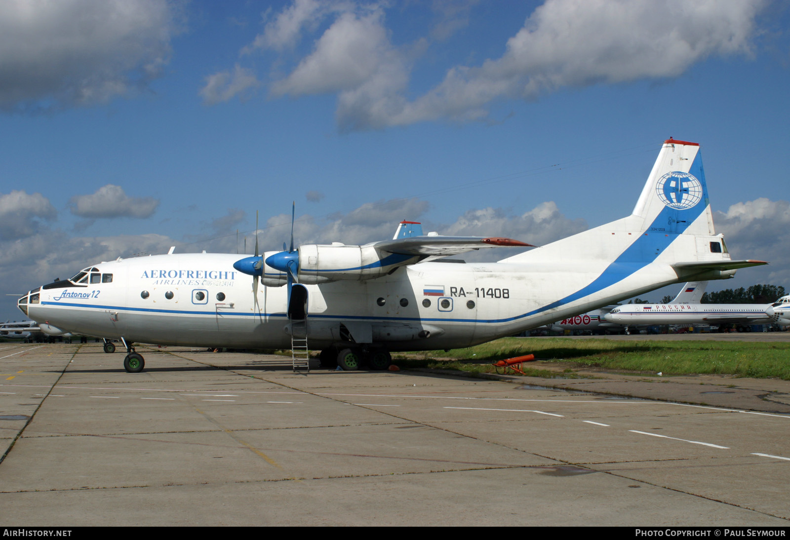 Aircraft Photo of RA-11408 | Antonov An-12B | Aerofreight Airlines | AirHistory.net #315690