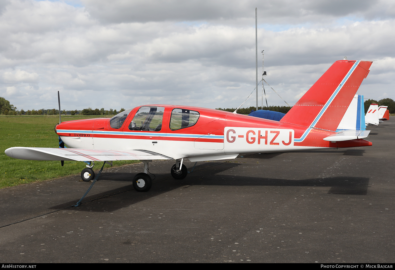 Aircraft Photo of G-GHZJ | Socata TB-9 Tampico | AirHistory.net #315693