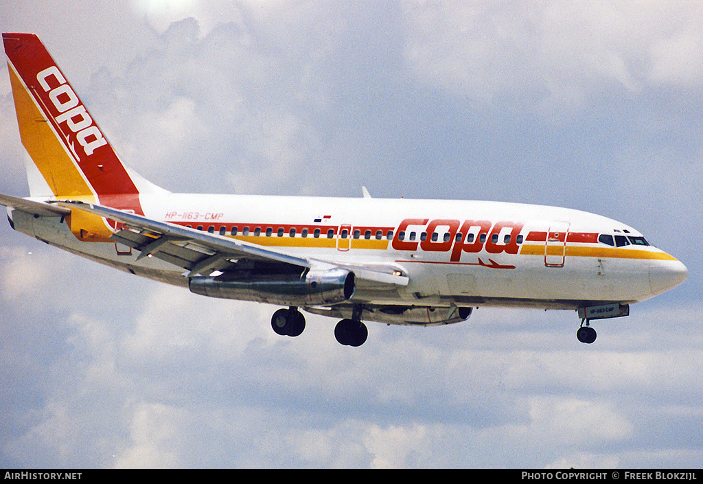 Aircraft Photo of HP-1163CMP | Boeing 737-204/Adv | COPA Panama | AirHistory.net #315695