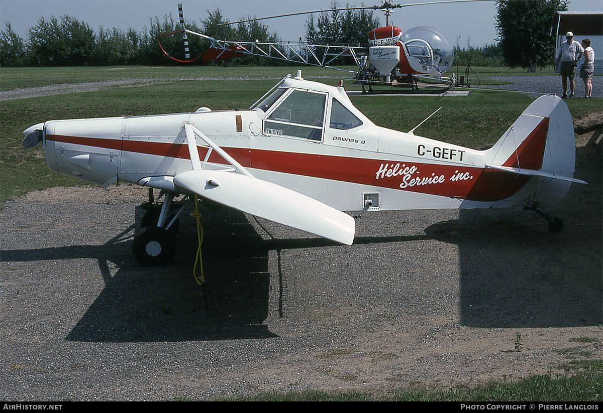 Aircraft Photo of C-GEFT | Piper PA-25-235 Pawnee D | Hélico Service | AirHistory.net #315717