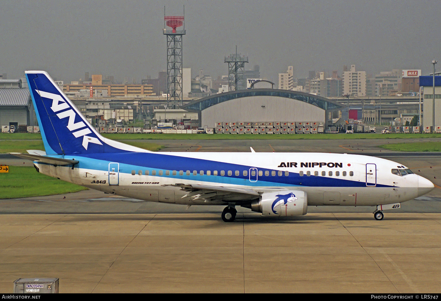 Aircraft Photo of JA8419 | Boeing 737-54K | Air Nippon - ANK | AirHistory.net #315718