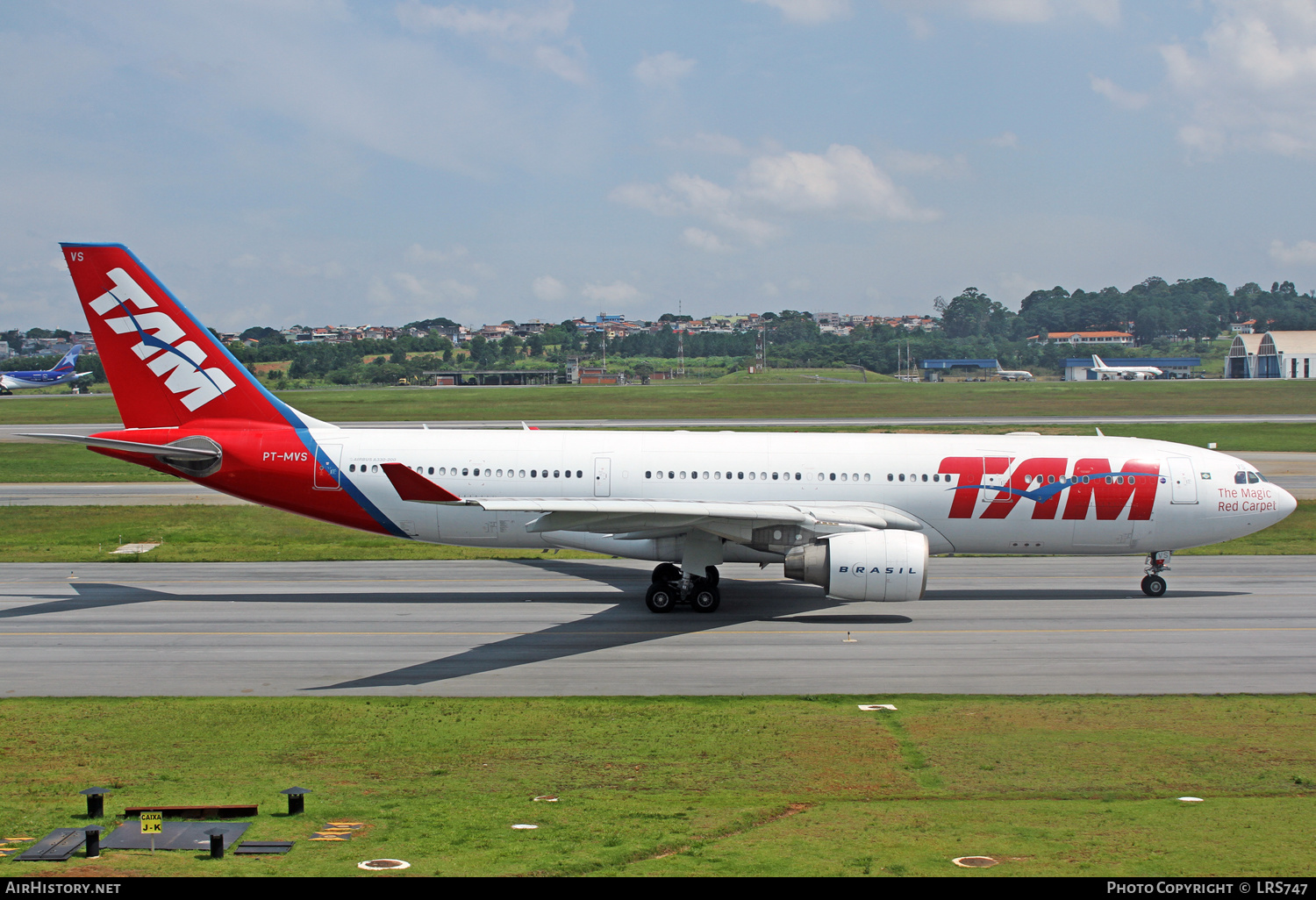 Aircraft Photo of PT-MVS | Airbus A330-223 | TAM Linhas Aéreas | AirHistory.net #315720
