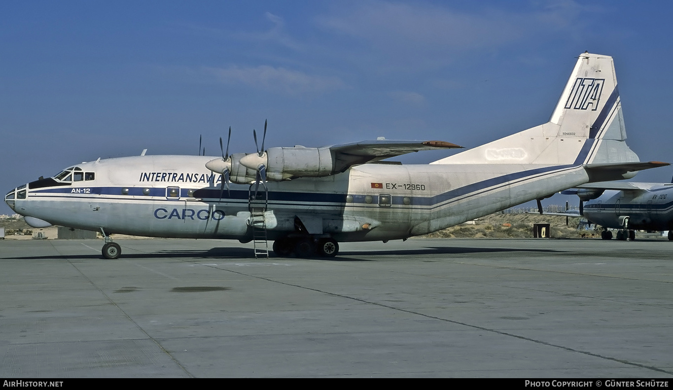 Aircraft Photo of EX-12960 | Antonov An-12B | Intertransavia Cargo - ITA | AirHistory.net #315722