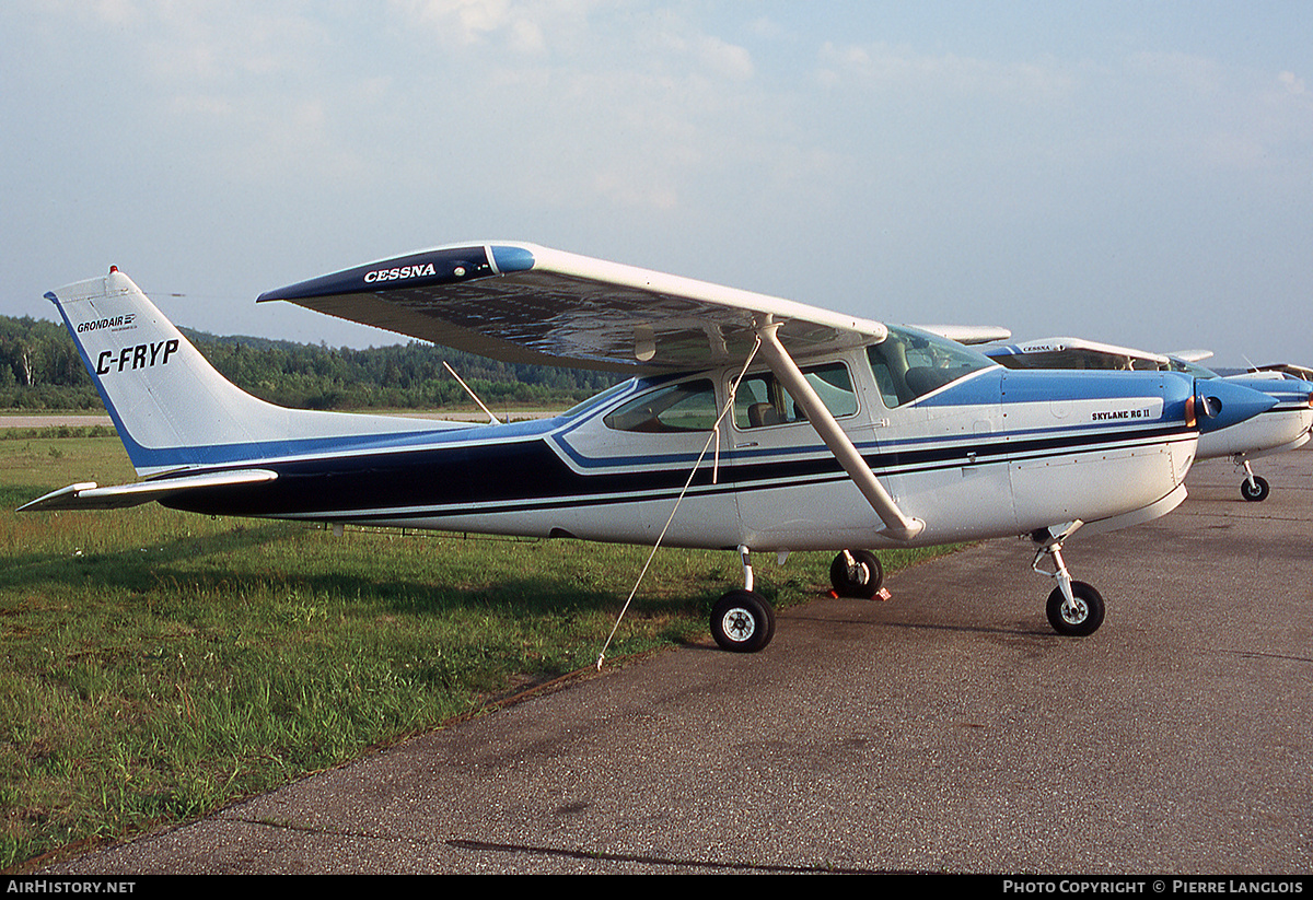 Aircraft Photo of C-FRYP | Cessna R182 Skylane RG II | Grondair | AirHistory.net #315723