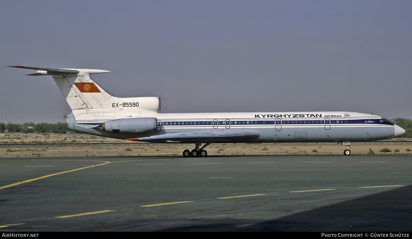 Aircraft Photo of EX-85590 | Tupolev Tu-154B-2 | Kyrghyzstan Airlines | AirHistory.net #315726
