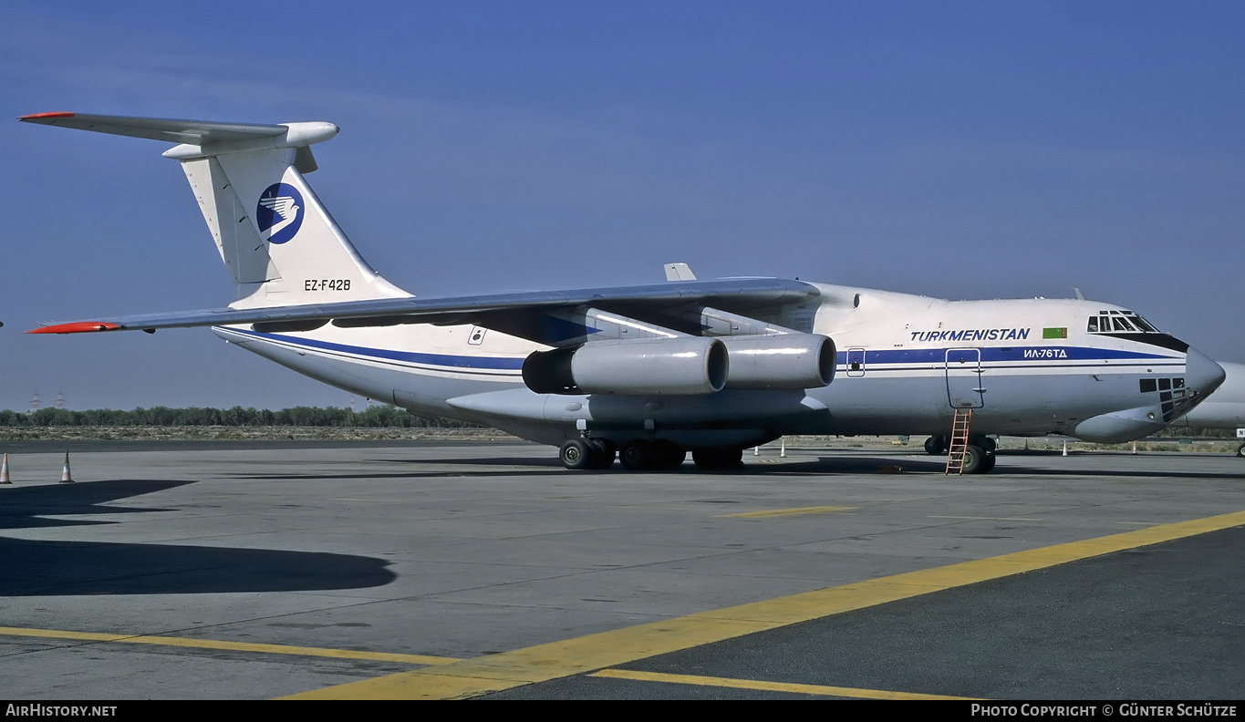 Aircraft Photo of EZ-F428 | Ilyushin Il-76TD | Turkmenistan Airlines | AirHistory.net #315740