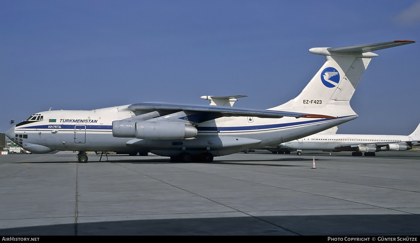 Aircraft Photo of EZ-F423 | Ilyushin Il-76TD | Turkmenistan Airlines | AirHistory.net #315742