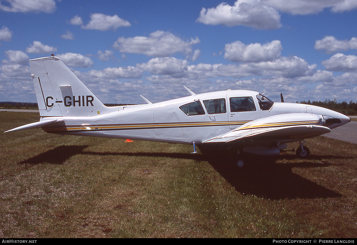 Aircraft Photo of C-GHIR | Piper PA-23-250 Aztec | AirHistory.net #315751