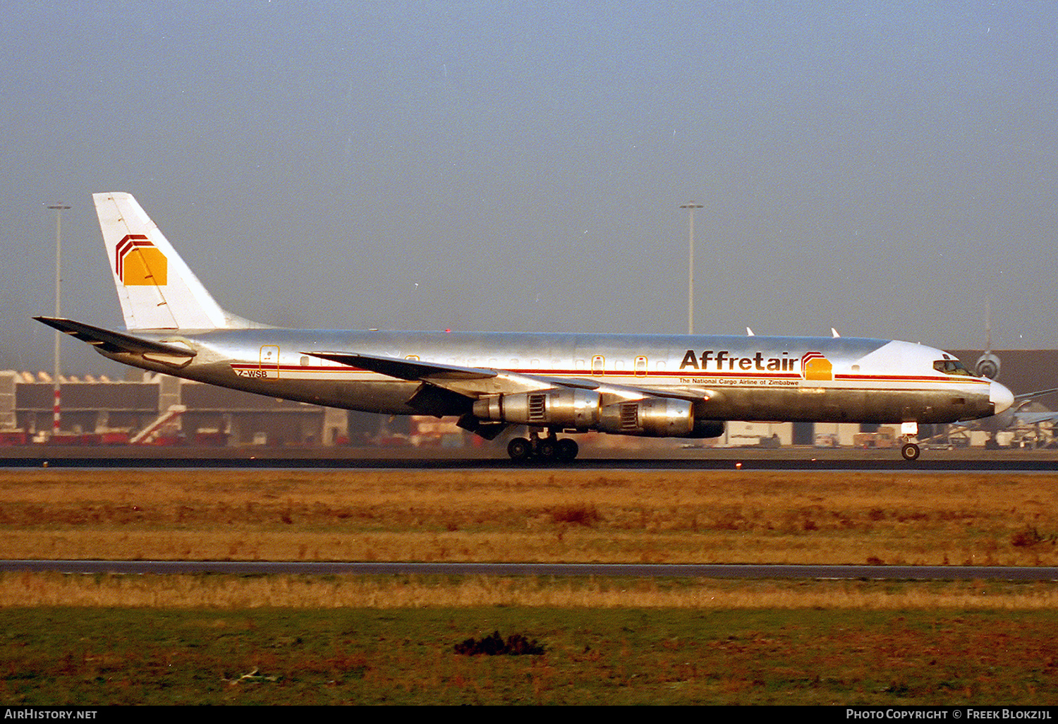 Aircraft Photo of Z-WSB | Douglas DC-8-55(F) | Affretair | AirHistory.net #315768