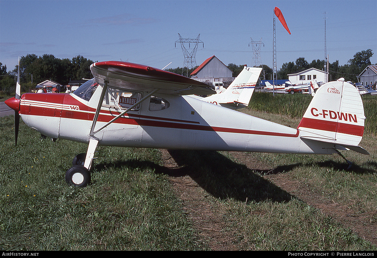 Aircraft Photo of C-FDWN | Cessna 140 | AirHistory.net #315771
