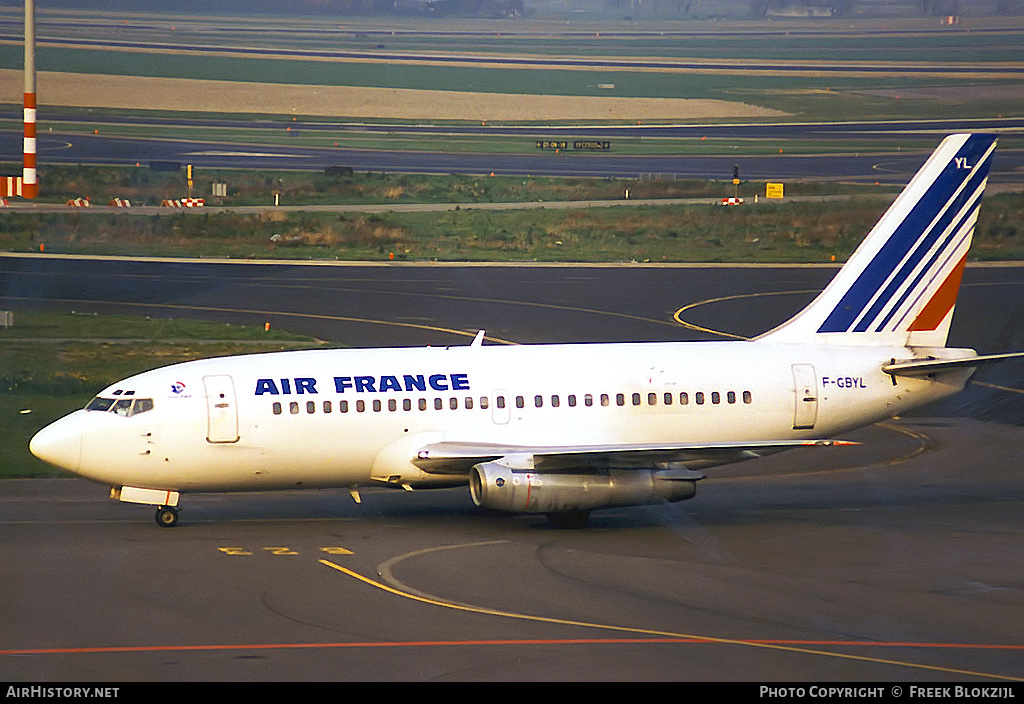 Aircraft Photo of F-GBYL | Boeing 737-228/Adv | Air France | AirHistory.net #315779