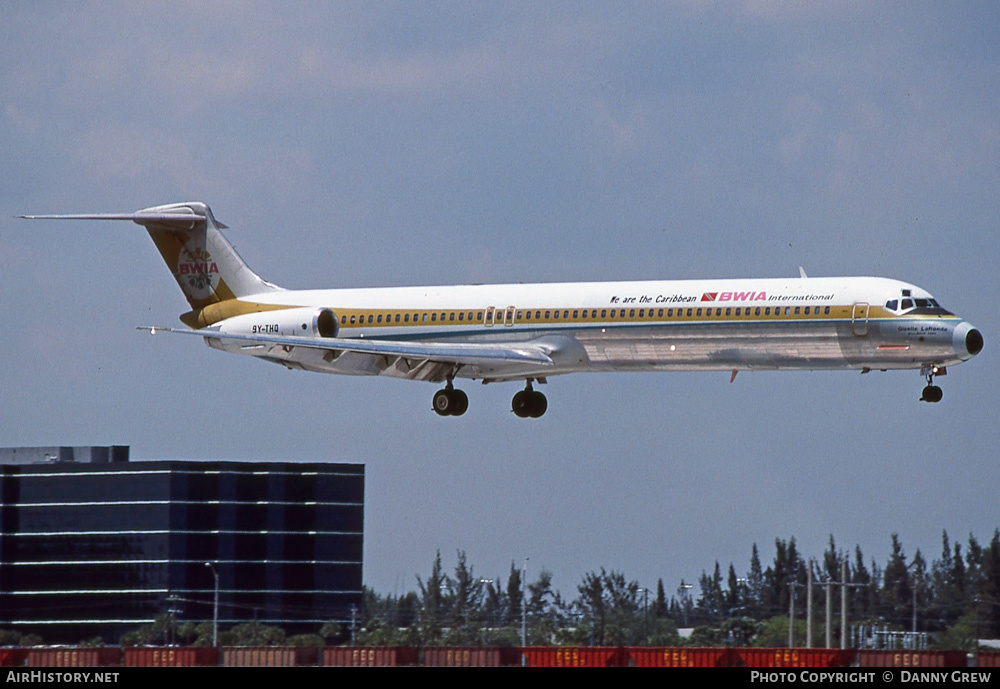 Aircraft Photo of 9Y-THQ | McDonnell Douglas MD-83 (DC-9-83) | BWIA International | AirHistory.net #315812