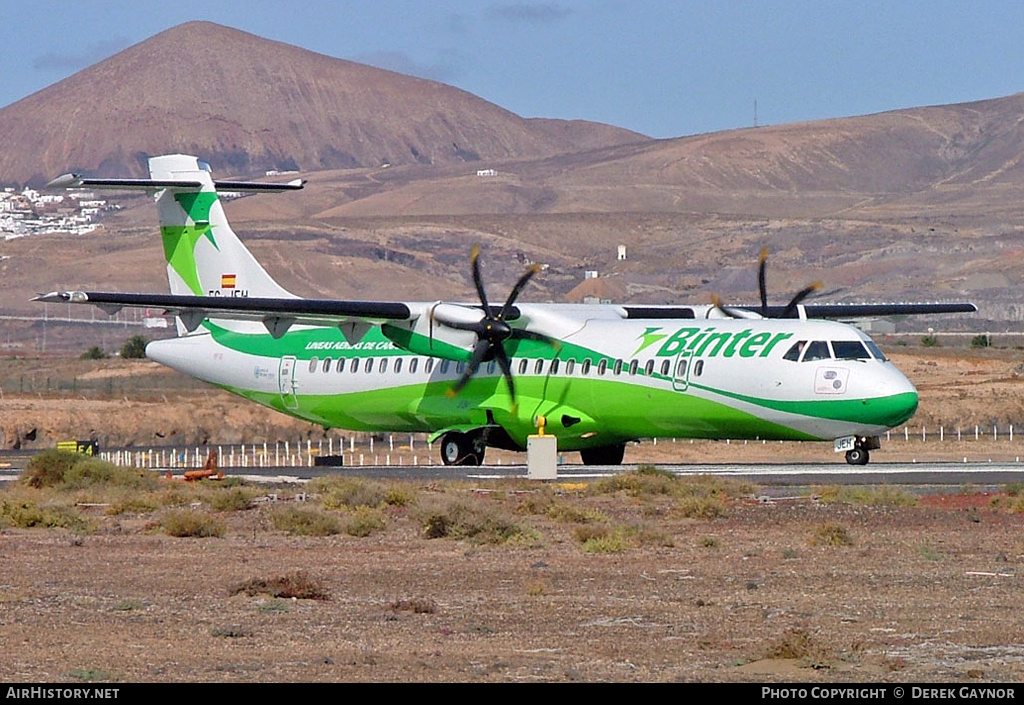 Aircraft Photo of EC-JEH | ATR ATR-72-500 (ATR-72-212A) | Binter Canarias | AirHistory.net #315817