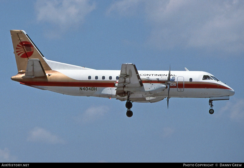 Aircraft Photo of N404BH | Saab 340A | Continental Express | AirHistory.net #315826