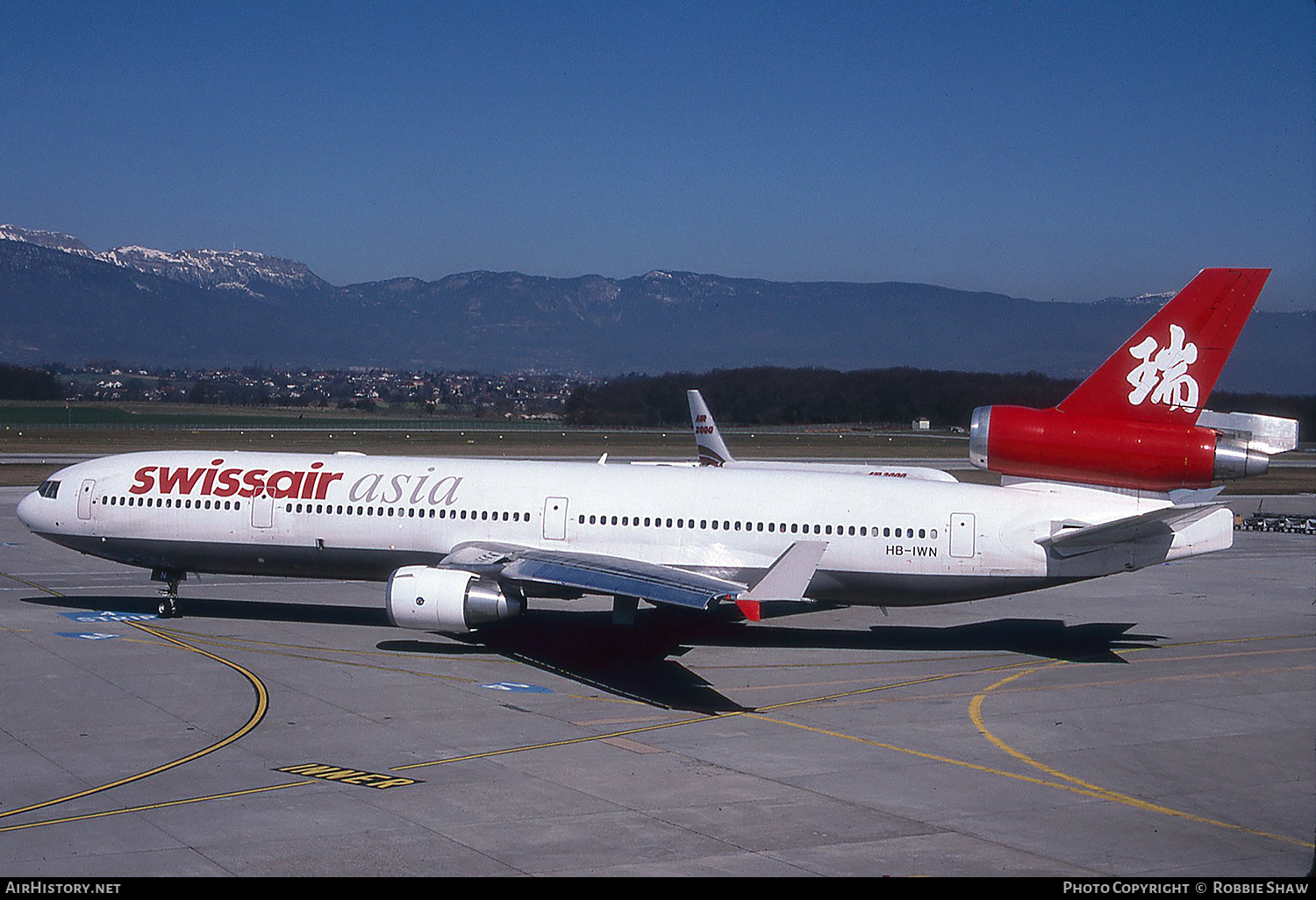 Aircraft Photo of HB-IWN | McDonnell Douglas MD-11 | Swissair Asia | AirHistory.net #315829