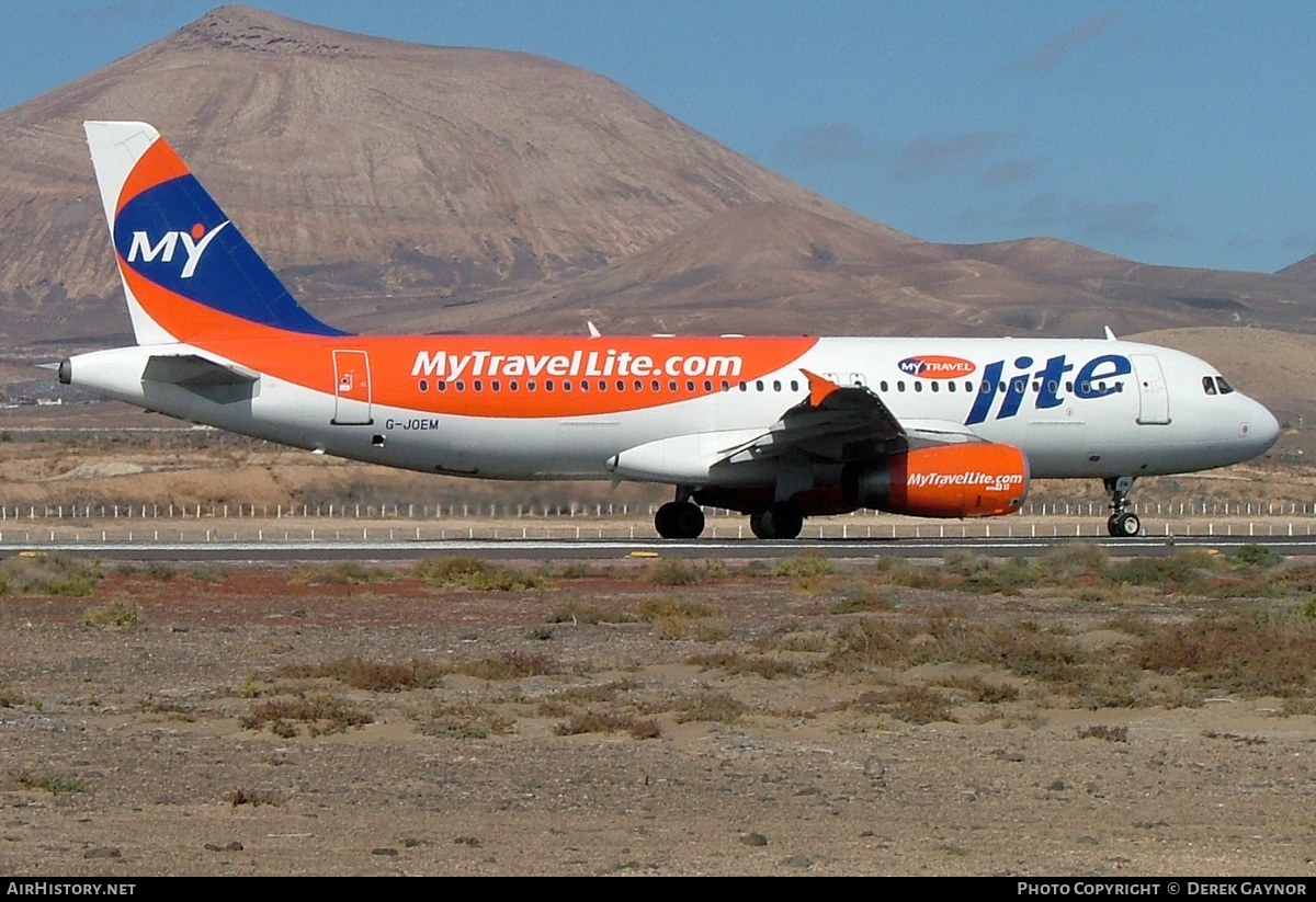 Aircraft Photo of G-JOEM | Airbus A320-231 | MyTravel Lite | AirHistory.net #315855