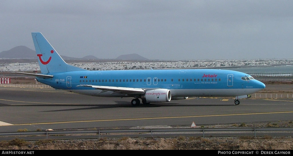 Aircraft Photo of OO-TUB | Boeing 737-4K5 | Jetair | AirHistory.net #315859