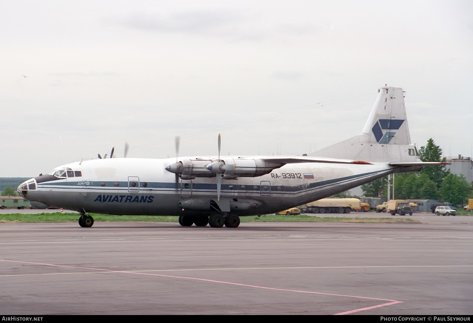 Aircraft Photo of RA-93912 | Antonov An-12BP | Aviatrans | AirHistory.net #315870