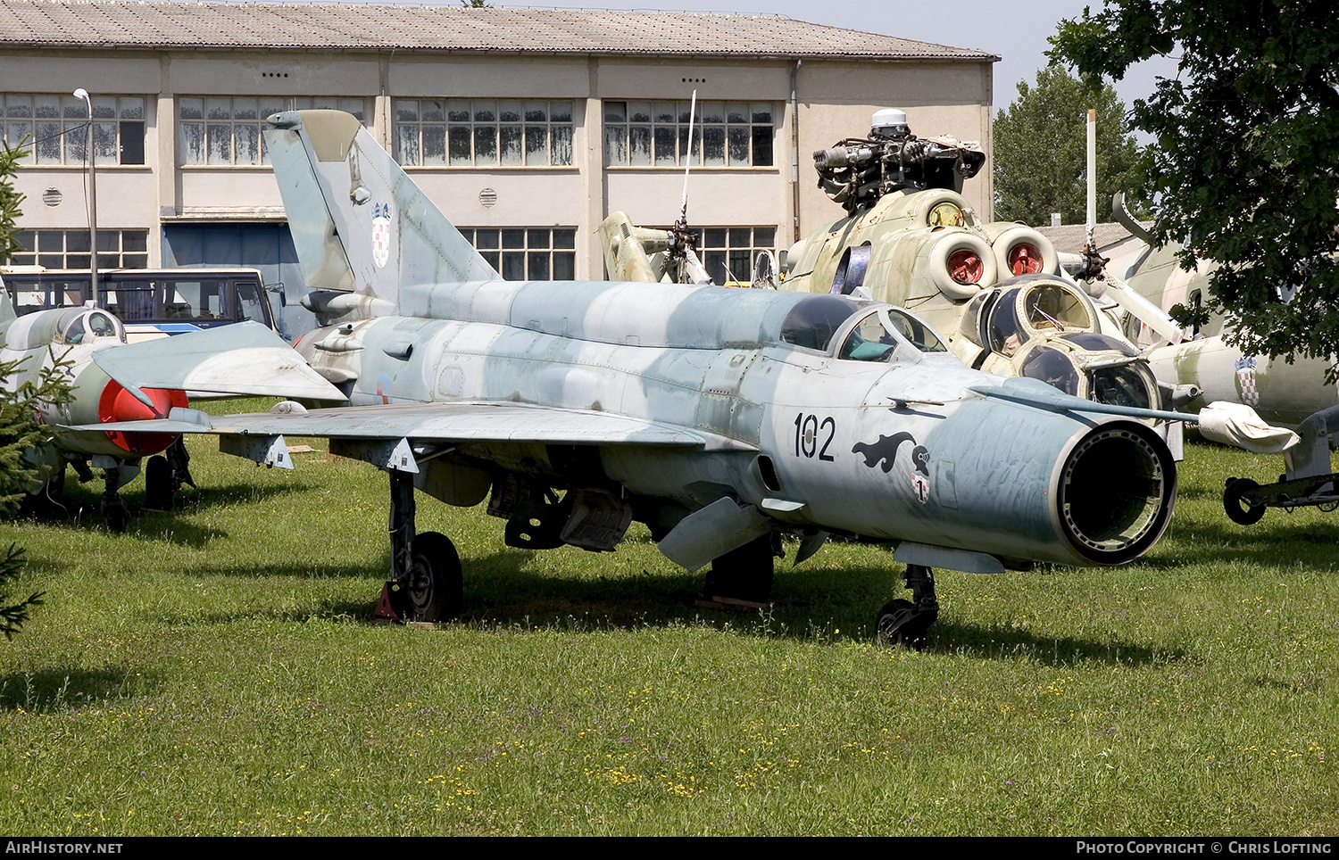 Aircraft Photo of 102 | Mikoyan-Gurevich MiG-21bis | Croatia - Air Force | AirHistory.net #315875