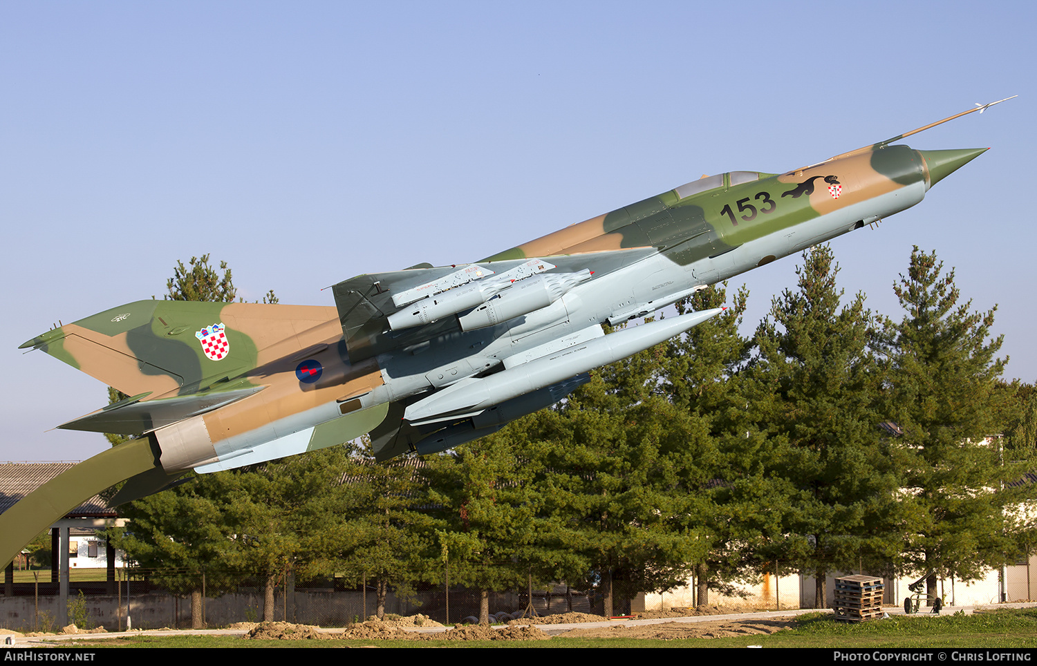 Aircraft Photo of 153 | Mikoyan-Gurevich MiG-21bis | Croatia - Air Force | AirHistory.net #315878